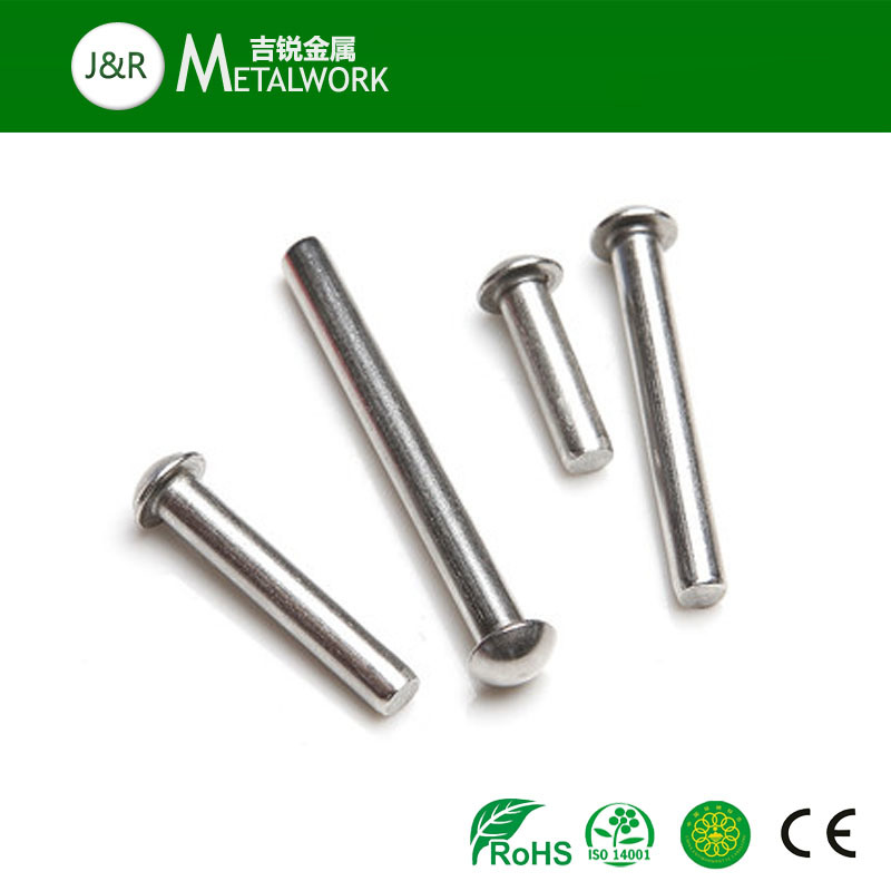 Stainless Steel Round Head Mushroom Head Solid Rivet (SS304 SS316)