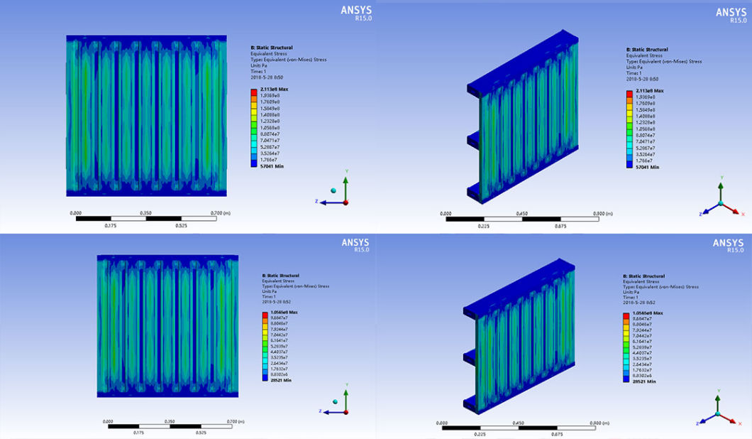 Warehouse Storage Stacking Powder Coating Steel Metal Pallet