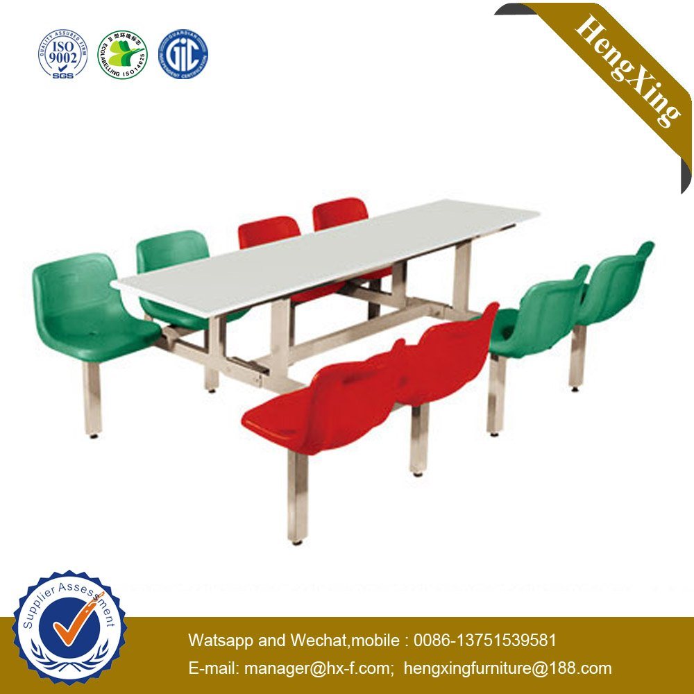 High Quality School Restaurant Canteen Table Chair Furniture Sets (Ns-CZ004)