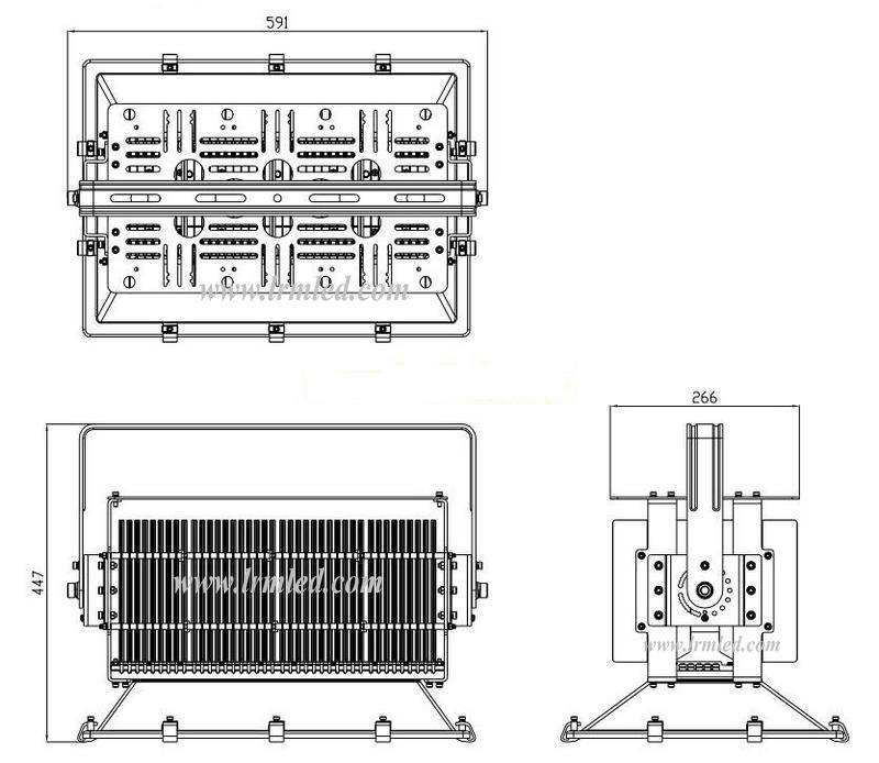 Professional Stadium Outdoor Light High Power 1000W LED Floodlight