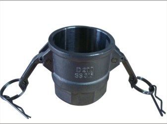 Stainless Steel Camlock Coupling Quick Couplings Type B Pipe Fitting