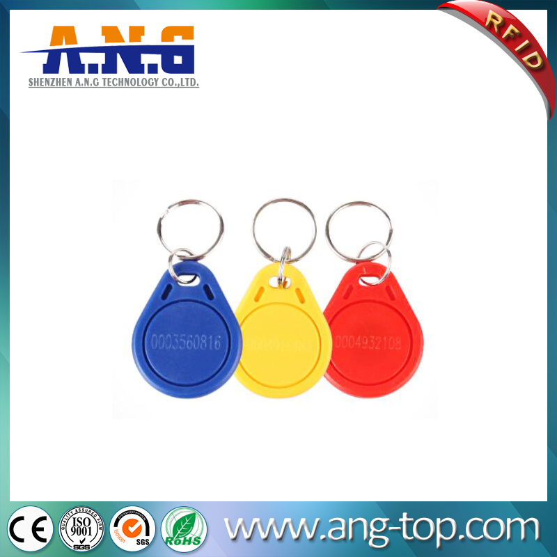 ABS Plastic Housings RFID Key Fob for Access Control