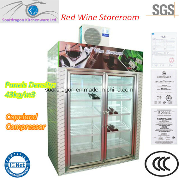 Display Cold Storage for Wine with Energy-Efficient Condensing Unit