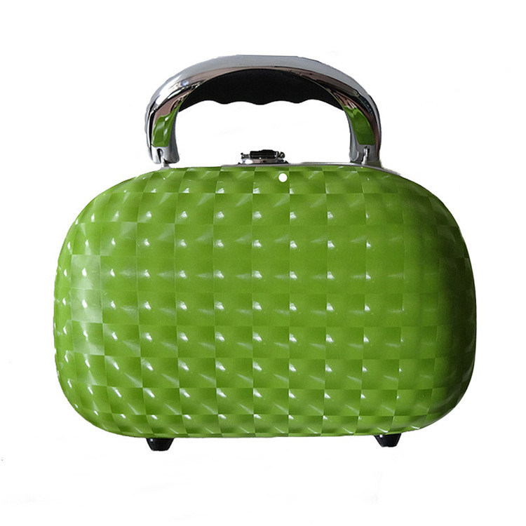 Green Hard Shell Waterproof Custom EVA Cosmetic Bag and Case