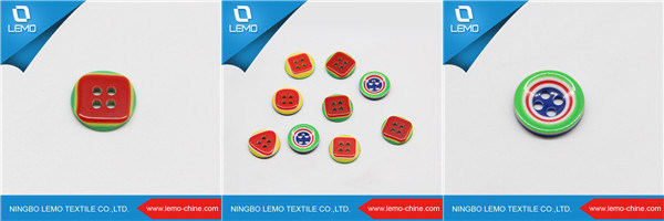 New Design Decorative Custom Design Resin Garment Button for Crafts