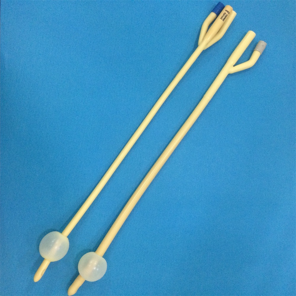 Medical Disposable Sterile Latex Foley Balloon Catheter (3 Way)