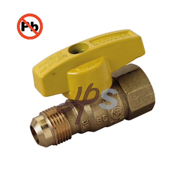 Low Lead Material Brass Gas Ball Valve for USA Market