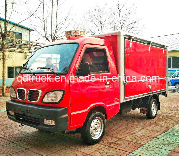 SINOHTC 4X2 Mini Electrical Truck, Electric Cargo Van with Single Cab