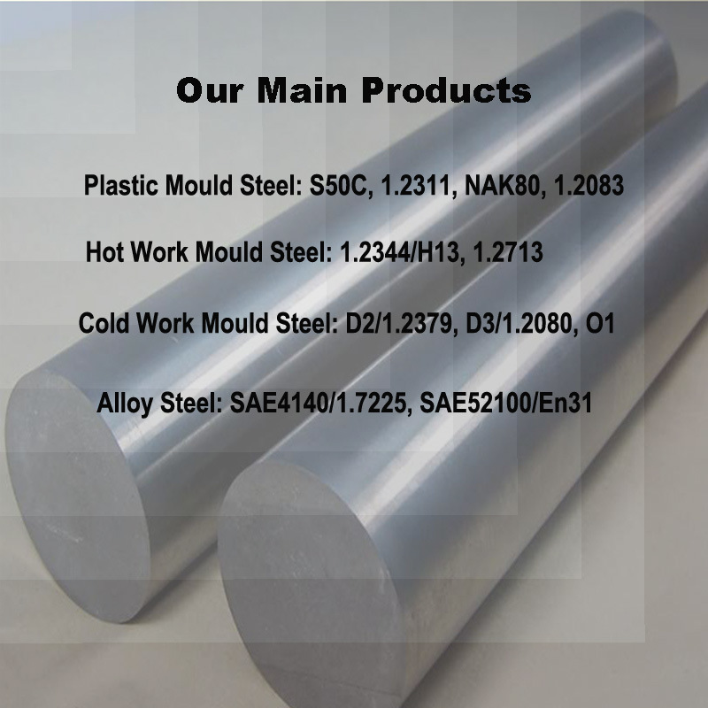 Hot Rolled Round Steel Bar for High Speed Steel (SKH2/T1/1.3355/W18Cr4V)