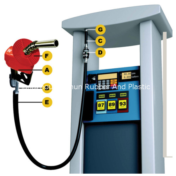 Top Quality Service Station Use Oil Pump Hose, 3/4