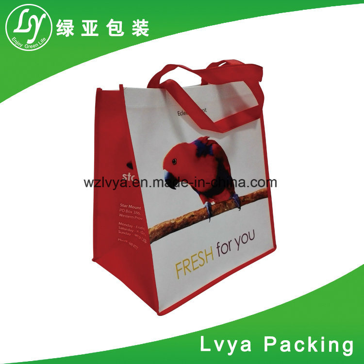 Custom Design PP Non Woven Recycle Printing Laminationed Advertising Shopping Tote Bag