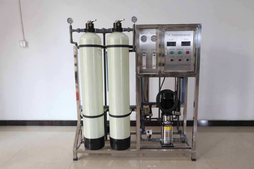 RO Filter Drinking Borehole Salty Water Purifying Treatment Equipment (500LPH)