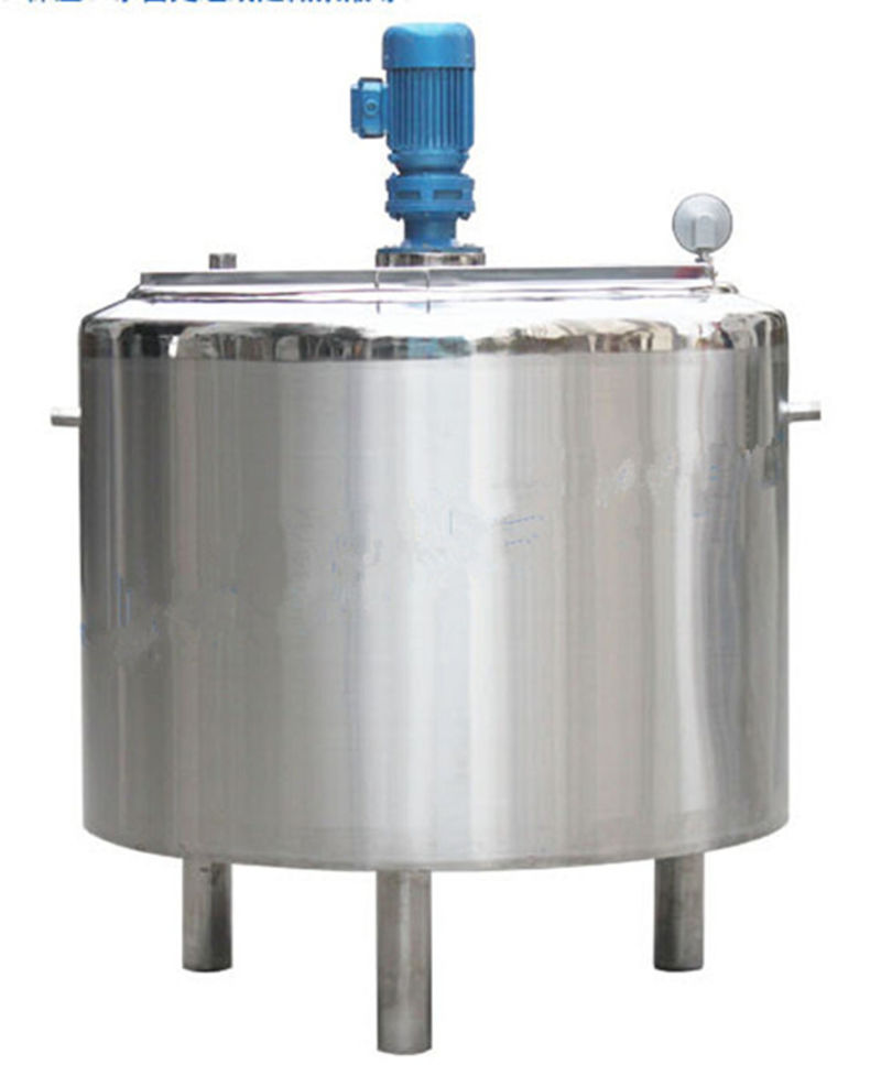 Sanitary Electric Heating Blending Tank Mixer