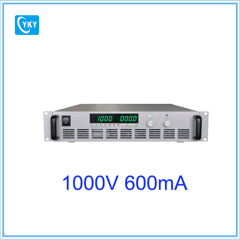 1000V Program-Controlled Communication Programmable Adjustable Constant Current Low Ripple 1kv High Voltage DC Power Supply