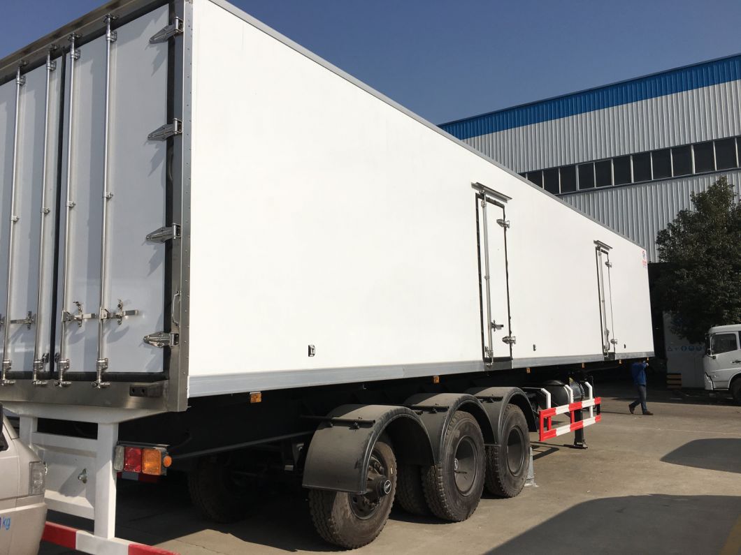 35-50tons Cooling Van Trailer/Refrigerated Trailer of Sale