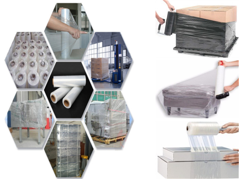 LLDPE Stretch Film Plastic Pallet Wrapping Film