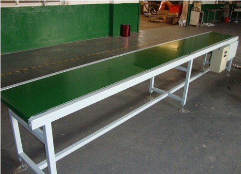 High-Performance Power PVC Flat Belt Conveyor