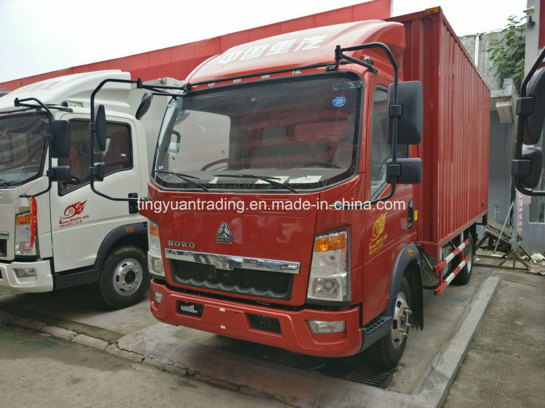 Sinotruk HOWO 5t Mini Van Truck with High Quality