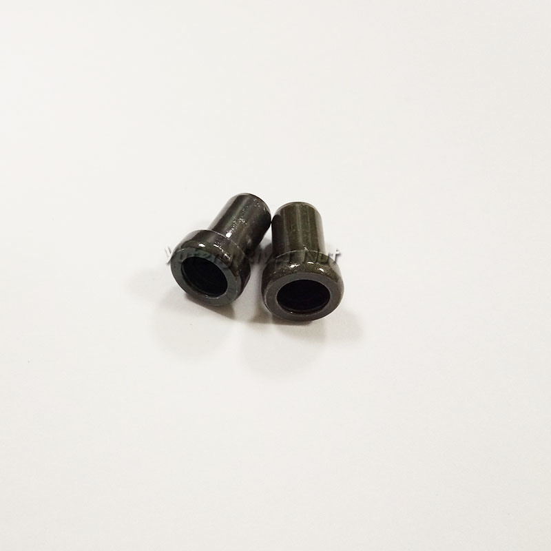 Black Zinc Large Flat Head Rivet Nut