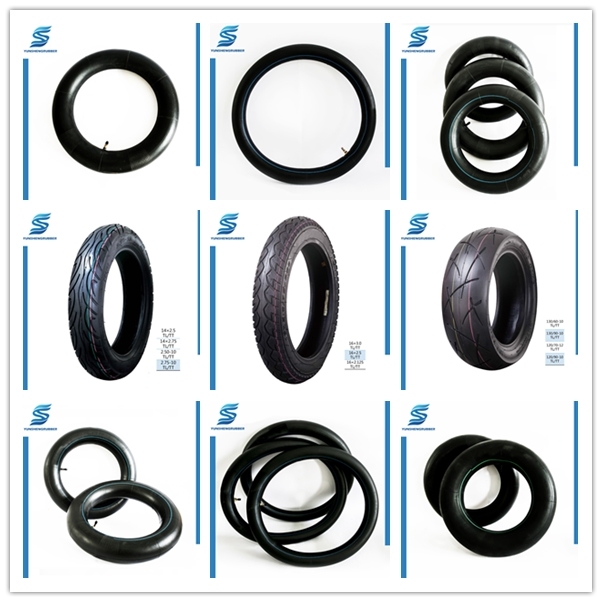 4.10-18 Butyl Rubber Natural Rubber Extreme Heavy Duty Motorcycle Inner Tube
