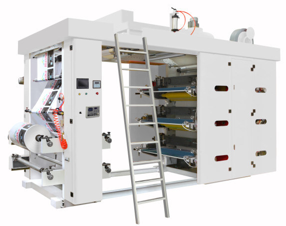 Four Color Paper Roll Printing Machine