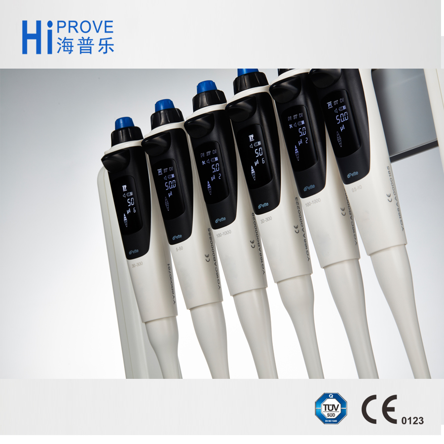 Single Channel Electric Auto Pipette with LCD Display Three Speed Range