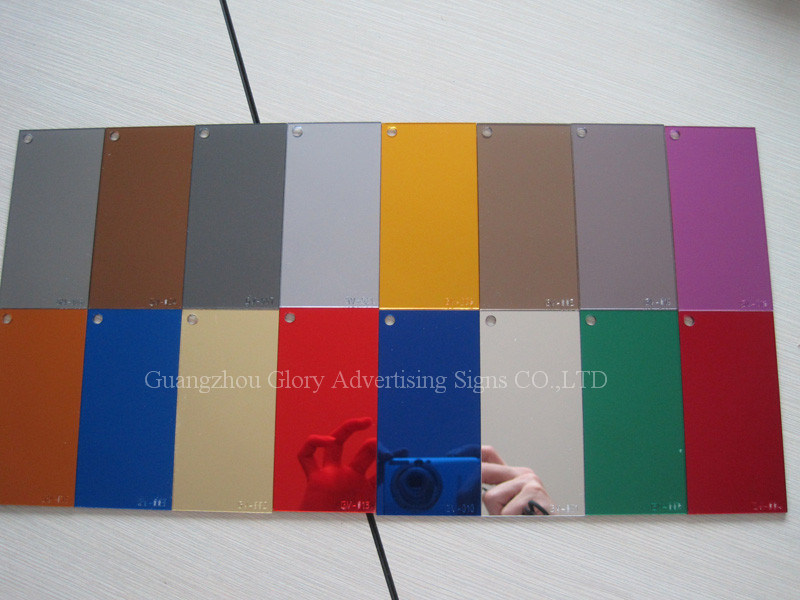 Plastic Silver an-Scratch Acrylic Mirror Sheet for Decorative and Wall