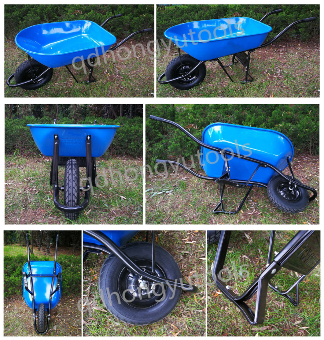 Truper 80L 5.5FT Heavy Duty Wheelbarrow with 4.00-8 Wheel