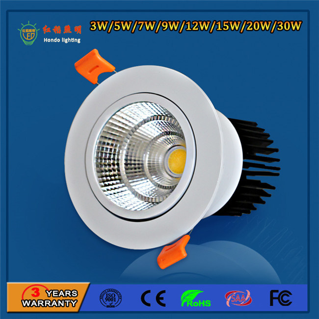 High Power IP20 7W LED Spotlight