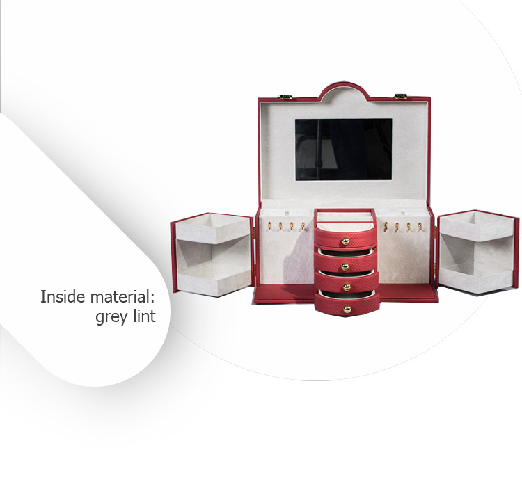 Luxury Gift Packaging Box, Necklace Bracelet Ring Jewelry Box
