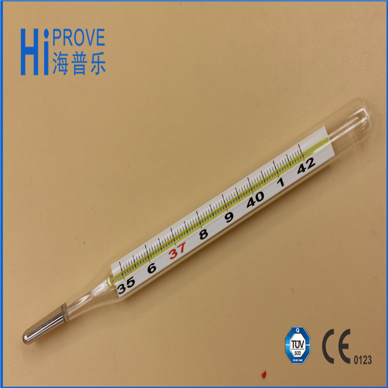 FDA Ce ISO Approval Rectal Clinical Mercury Thermometer