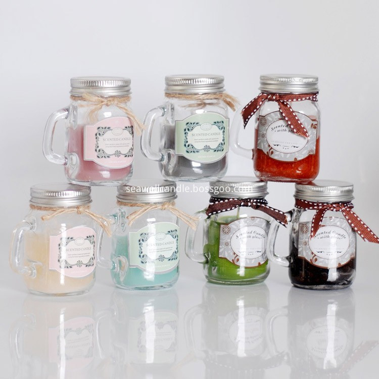 mason jar candle mason jar candle