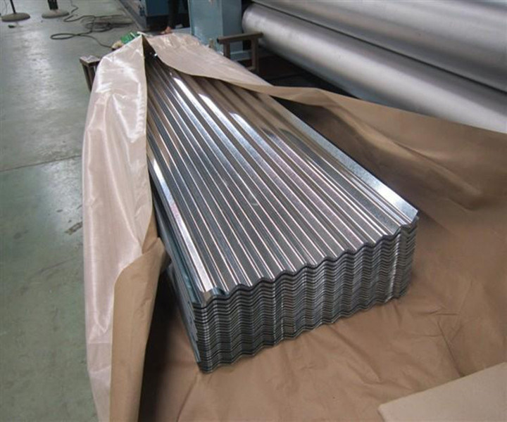 4X8 Galvanized Corrugated Steel Sheet Dx51d for Roofing Houses