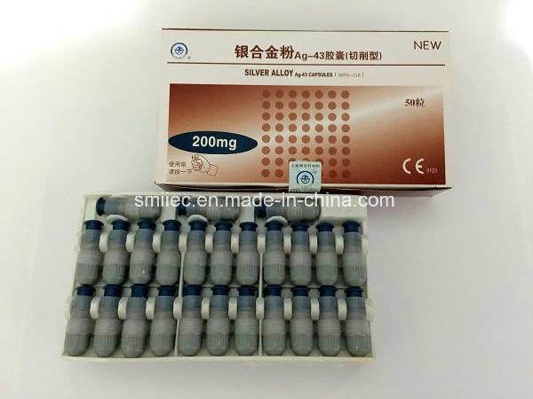 Shangchi Dental Amalgam Alloy Capsules Silver Alloy with Ce