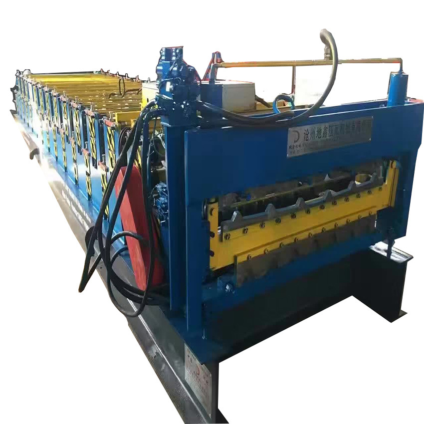 2-Stage Roof Panel Roll Forming Machine