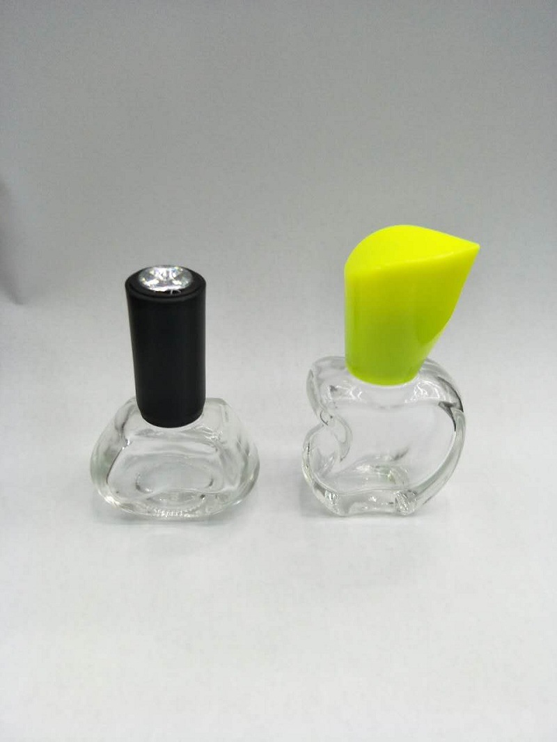 Glass Eyelash Mascara Bottle with Cap and Brush