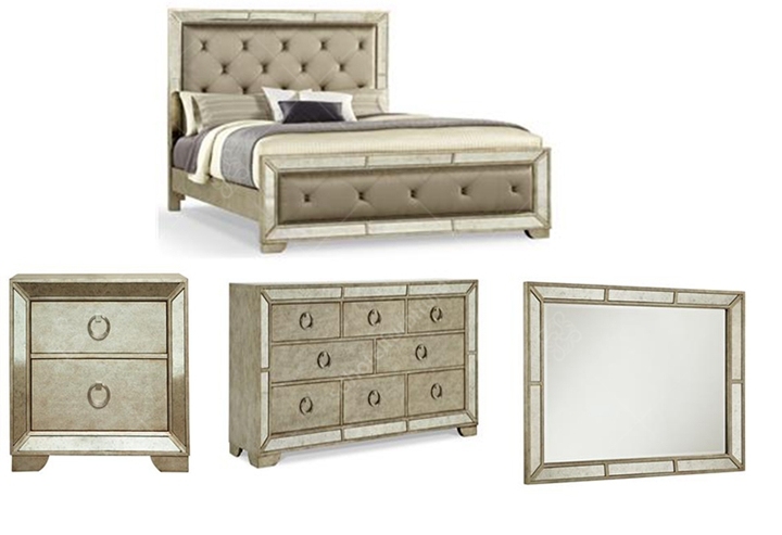 3 Star Hotel Furniture Solid Oak Ash Wood Bedroom Furniture Sets King Bed Design