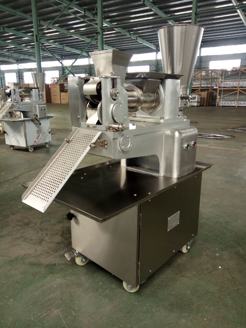 120 Stainless Steel 7200 Pieces 16-18g Automatic Dumpling Machine