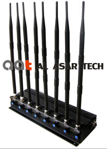 8CH Power Adjustable Signal Jammer Wireless Signal Jammer