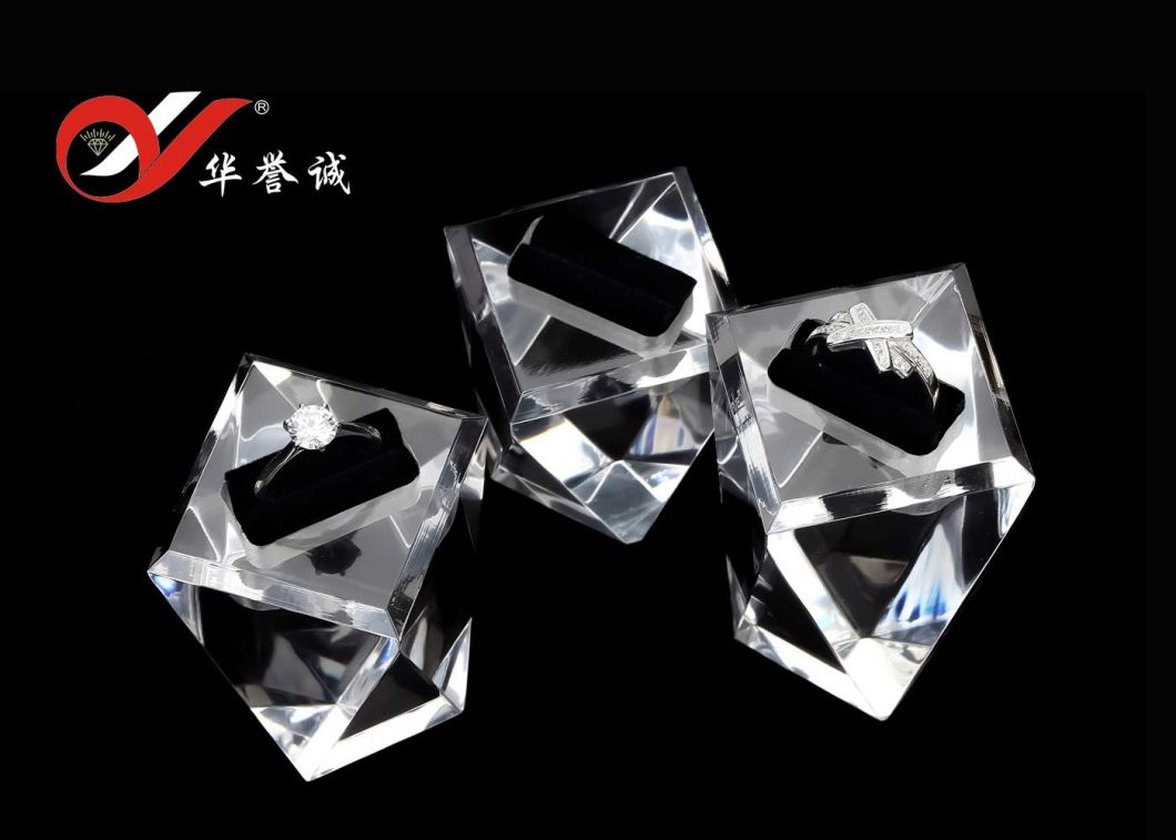 3 PCS Set Irregular Shape Acrylic Ring Display