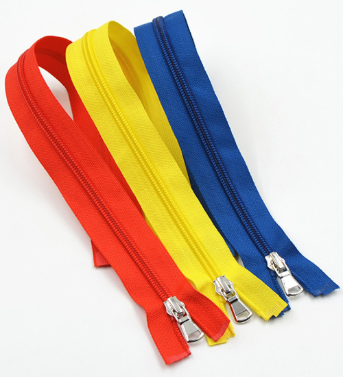Fashion Colorful 5# Nylon Zipper for The Children Clothing