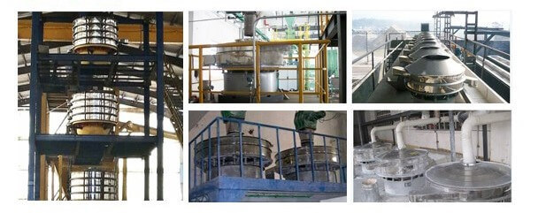 Rotary Metal Separator Screening Mining Equipment Vibrating Sieve Screen