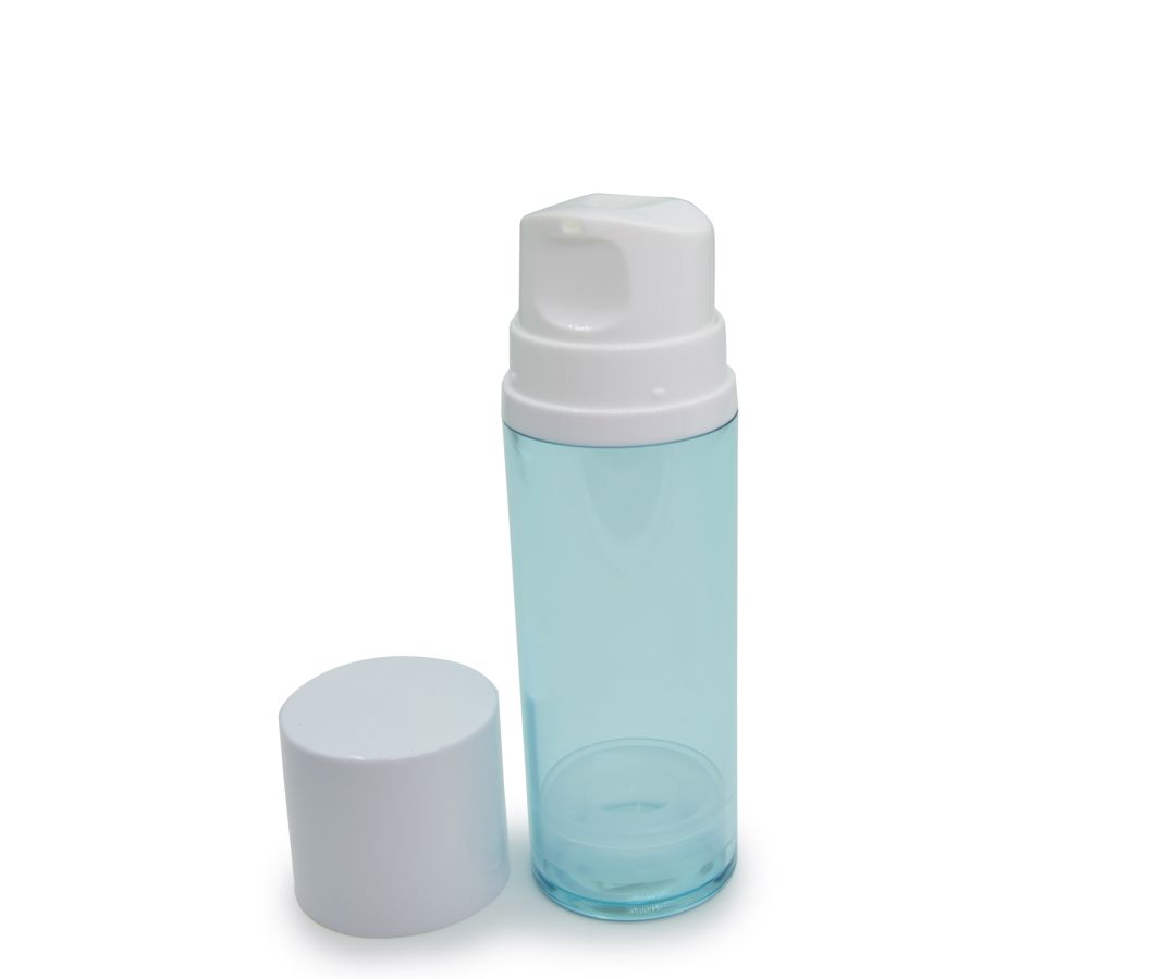 Empty Cosmetic Airless Bottle, Plastic Airless Pump Bottle