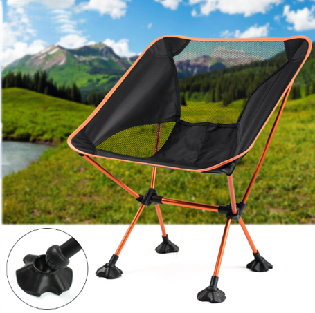 Lightweight Portable Aluminum Camping Chair with Pad (ECH-072)