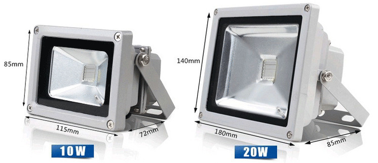30W IP65 RGB Remote Controller LED Outdoor Floodlight