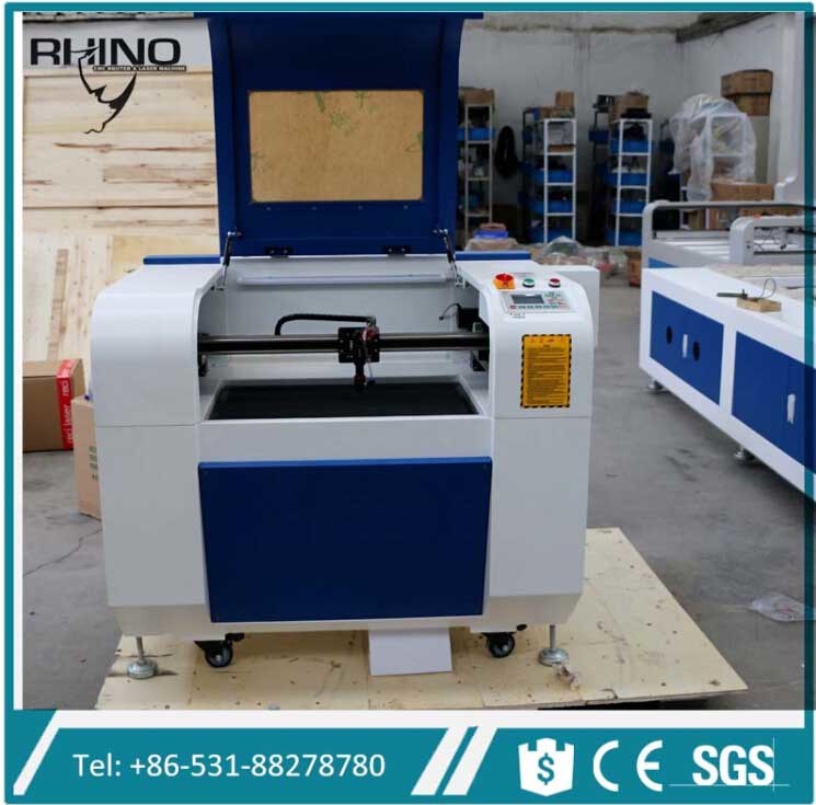 Rhino High Precision Fast Speed Wood CO2 Laser Cutting Machine