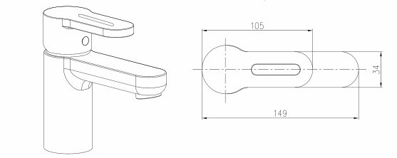 2018 Sanitary Ware Manufacturer Good Deck Mounted Single Handle Basin Faucet Tap