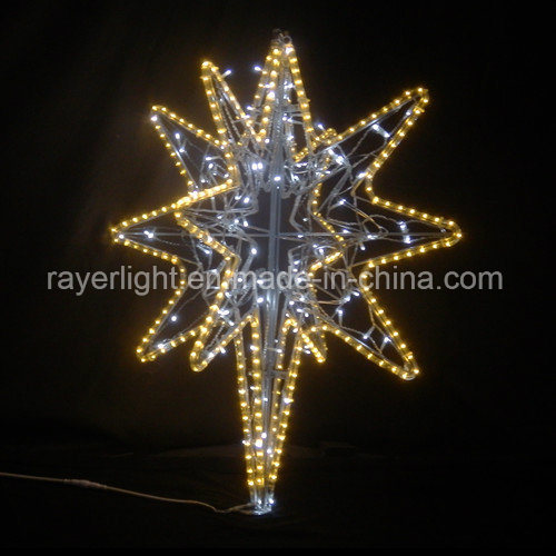 LED Outdoor Big LED Star Motif Lights Christmas Decorative Light