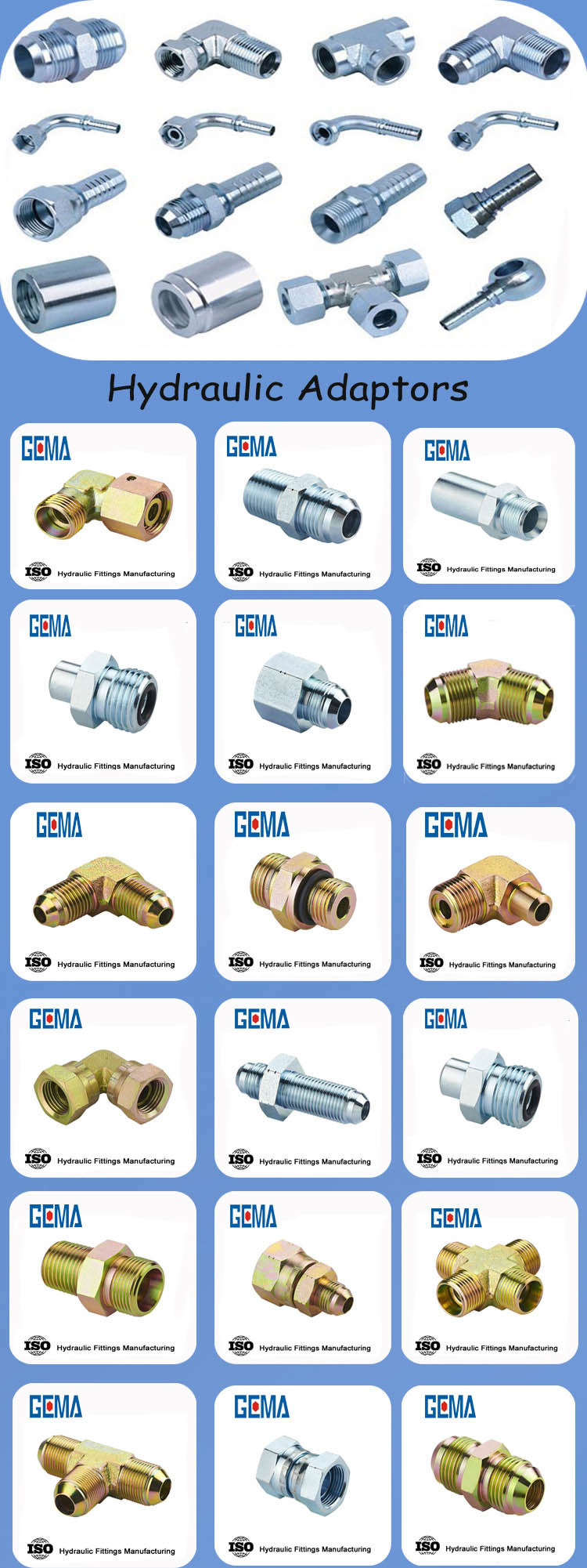 45 Elbow Jic Male 74 Cone /Jic Female 74 Seat Stainless Steel Connectors (2J4)