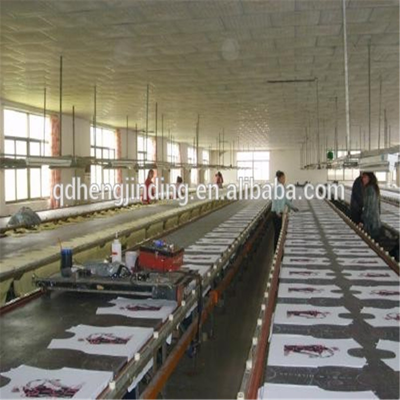 Endurable Glass Bale Cloth Screen Printing Table